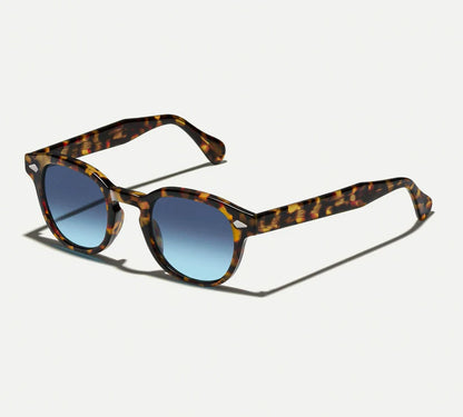 Leopard & Blue Gradiant